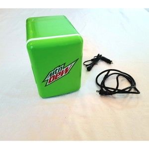 Mountain Dew 6-Can Mini Fridge for Mtn Dew Soda Refrigerator